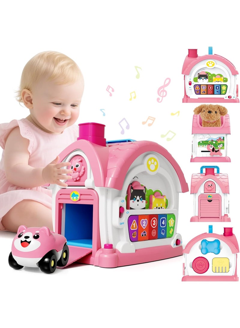 BAOLI Baby Toddler Toys for 1 Year Old Girls, Montessori Musical Toddler Toys for 12-18 Months Kids, Musical Learning House for Infant Toddlers 1 2 3 Years Old Baby Girl Gifts - Image 1